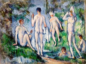 Gruppe von Badenden, Paul Cézanne (ca. 1892-1894)