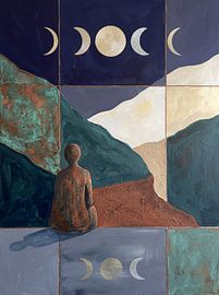 Träumer unter dem Mond von Patrick Ouwerkerk