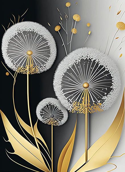 Elegant dandelion by haroulita