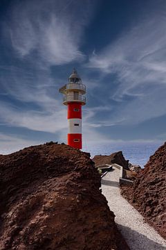 Punta de Teno, phare de Tenerife Espagne sur Gert Hilbink