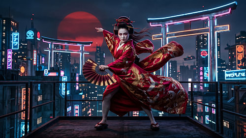 Japon, geisha