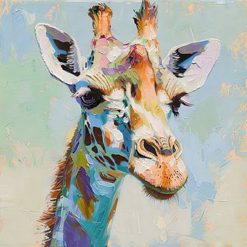 Giraffe van Poster Art Shop