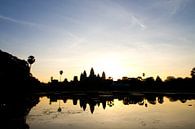 Zonsopgang over Angkor Wat van Levent Weber thumbnail