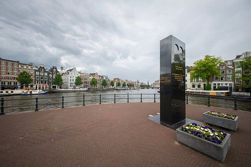 Amstel Amsterdam  bij het Joods Verzetsmonument