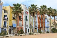 City along the Mediterranean Sea