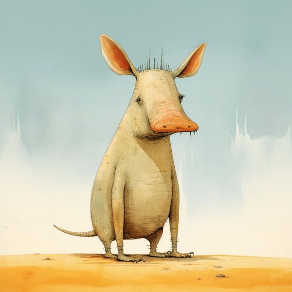 Minimal Aardvark von Aloke Design