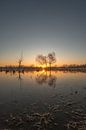 Sunrise at lake by Moetwil en van Dijk - Fotografie thumbnail