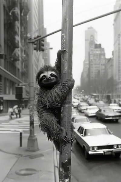 Luiaard Urban Jungle van Preet Lambon