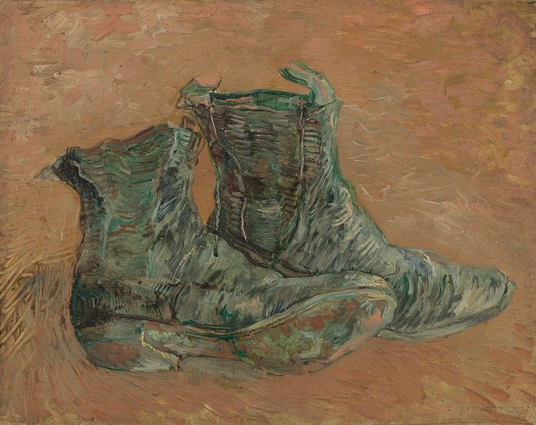 Schuhe, Vincent van Gogh von Meisterhafte Meister