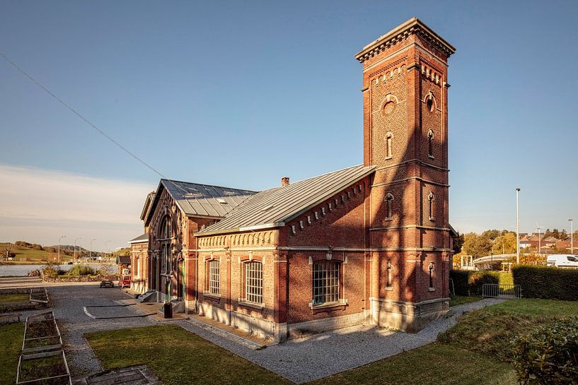 Salle des pompes de l'ascenseur à bateaux historique n° 4 Thieu par Rob Boon