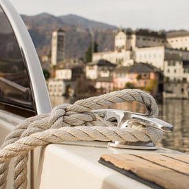 San Giulio vom Wasser aus von Photos by Ilse