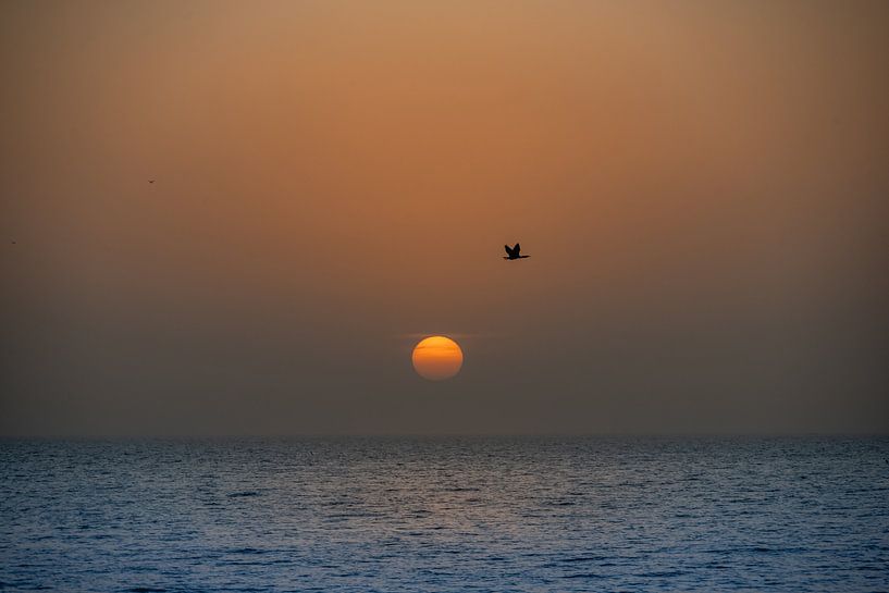Sunset in Senegal by Marcel van Berkel