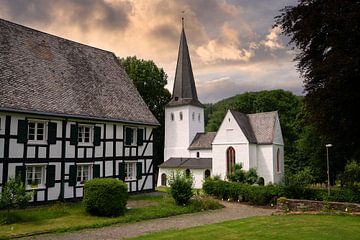 Wiedenest Kerk, Bergneustadt, Bergisches Land, Duitsland van Alexander Ludwig