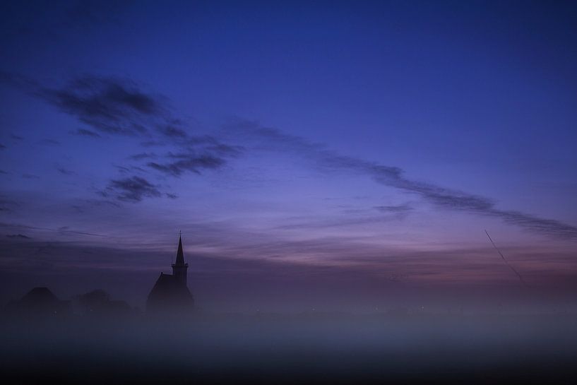 Kirche von Den Hoorn auf Texel. von AGAMI Photo Agency