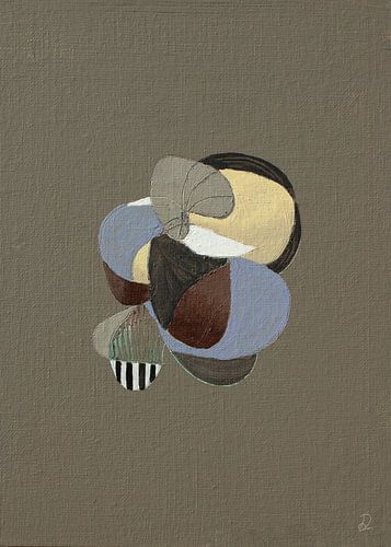 Grace in pastel and abstract form