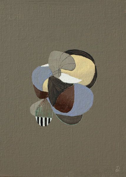 Grace in pastel and abstract form by Studio Devereaux Noma