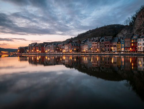 Sunset in Dinant