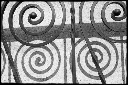 Abstrakte Kunst--Zaun-01