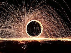 A classic piece of light painting by Rick Verdonschot