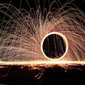 Fire spinning - Een klassieker van Rick Verdonschot