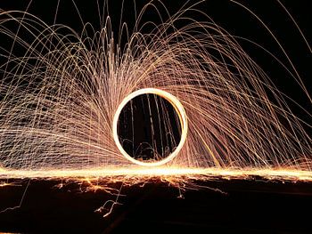 Fire spinning - Een klassieker