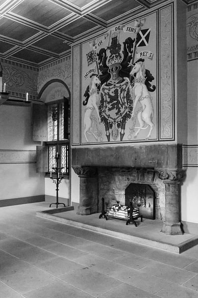 Stirling Castle - Room interior of the Great Hall von Tony Buijse