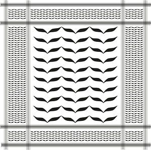 Keffiyeh White