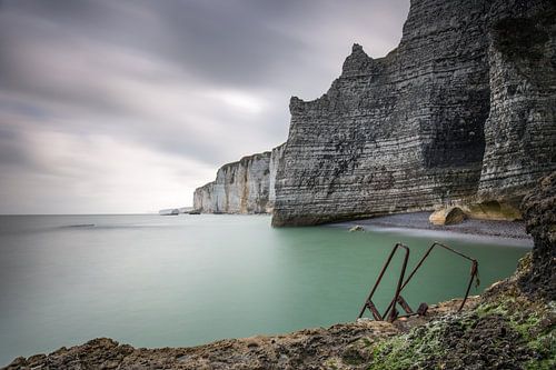 Krijtrotsen bij Etretat Normandië 