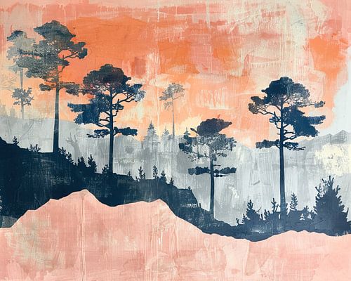 Un travail moderne et coloré