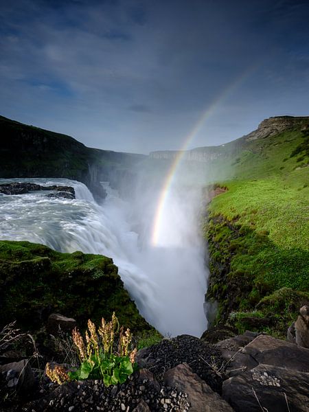 Gullfoss, Iceland by Eddy Westdijk