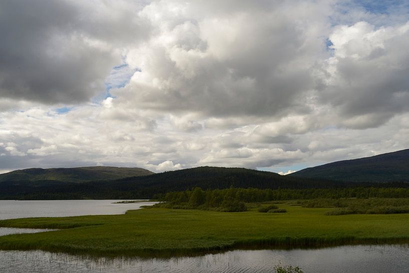 Gebirgslandschaft in Mittelschweden von Nick Wendt