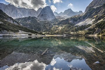 Lake Seebensee in Gaistal, Ehrwald in Tyrol by Christian Müringer