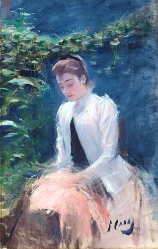 Witte Dame, Ramon Casas i Carbó