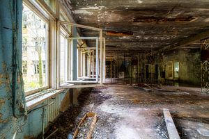 Fresh air from an abandoned classroom