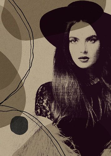 TW living - Linen collection - woman with hat 2