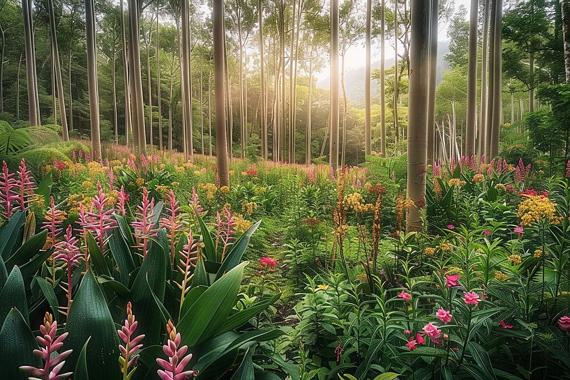 bunch of flowers by Egon Zitter