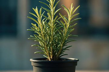 Spicy rosemary with bokeh glow by Imperial Art House