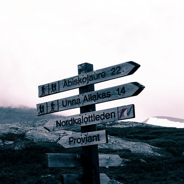Blauer Nebel #1 von Neslihan Uslu