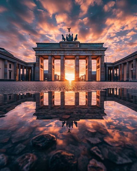 Berlin von fernlichtsicht