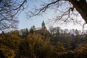 Tour du château caché