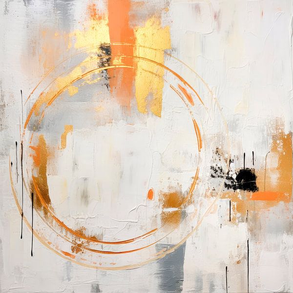 ABSTRAKTE KUNST Courage von Melanie Viola