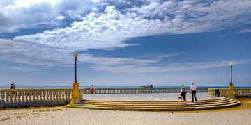 Boulevard von Livorno, Toskana, Italien. von Jaap Bosma Fotografie