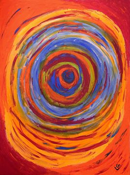 Spirale de couleur sur Linda Gerwat
