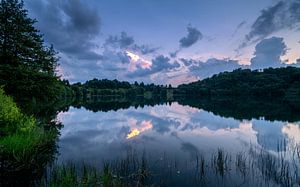 Weinfelder Maar, Daun, Vulkaneifel in Rheinland-Pfalz, Deutschland