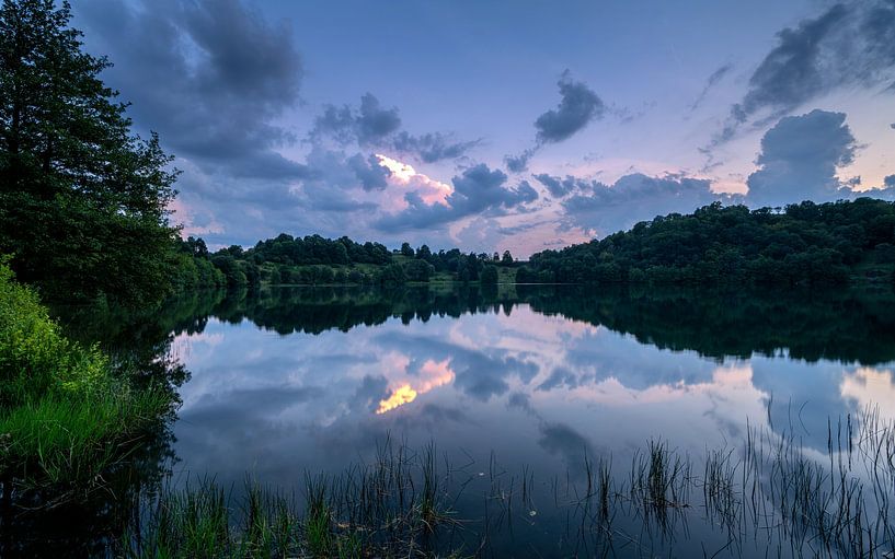Weinfelder Maar, Daun, Vulkaneifel in Rheinland-Pfalz, Deutschland von Alexander Ludwig