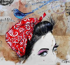 TÊTE D'OISEAU sur LOUI JOVER