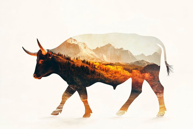 Nature in cattle by Poster Art Shop