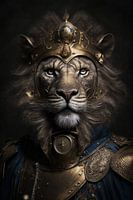 Portrait Of A Lion | Surrealism