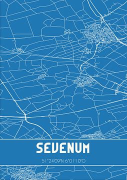 Blueprint | Map | Sevenum (Limburg) by Rezona