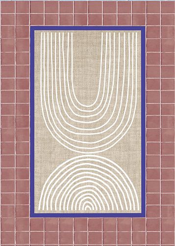 TW Living - tile collection - IBIZA RETRO 1 RED